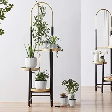 T4U Self Watering Pots for Houseplants - 6 Pack White