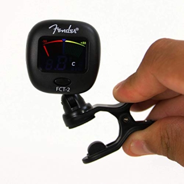 Fender FCT-2 Clip-On Tuner - Accurate & Durable