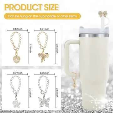 Vibrant Odiwellan Straw Covers for Stanley Cup Style