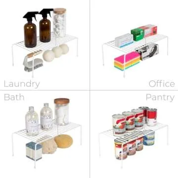 Smart Design Classic Storage Shelf - Durable and Versatile Organizer