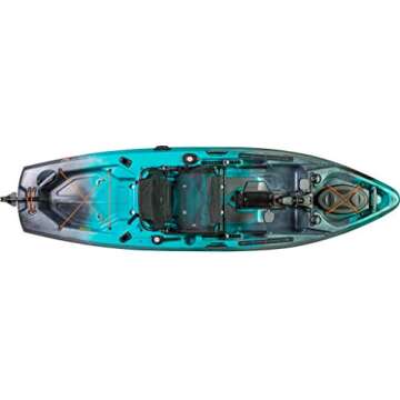 Old Town Topwater PDL Angler Fishing Kayak (Photic, 10 Feet 6 Inches)