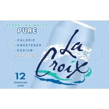 LaCroix Sparkling Water, Pure, 12 Fl Oz (pack of 12)