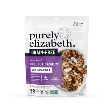 Coconut Cashew Keto Granola - Healthy Snack Option