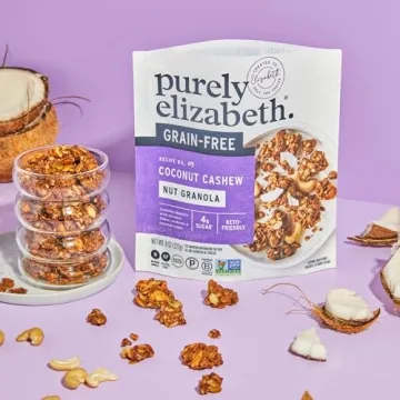 Coconut Cashew Keto Granola - Healthy Snack Option