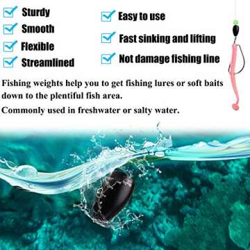 Premium Tungsten Flipping Weights for Bass Fishing