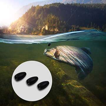 Premium Tungsten Flipping Weights for Bass Fishing
