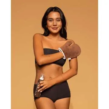 Peta Jane Sunless Tan Applicator Mitt - Streak-Free Self Tanning Glove for Home Use, Ensures Even Ap...