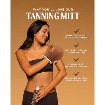 Peta Jane Sunless Tan Applicator Mitt for Flawless Tanning