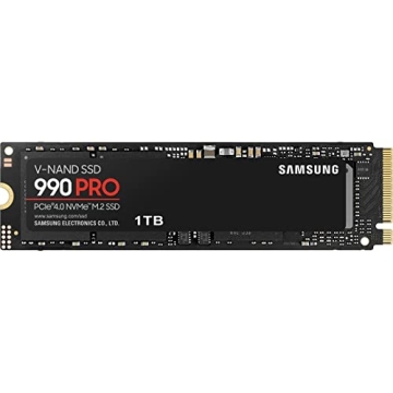 SAMSUNG 990 PRO SSD 1TB - Ultra-Fast PCIe 4.0 M.2 for Gaming & Workstations