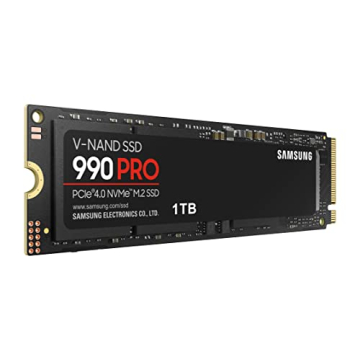 SAMSUNG 990 PRO SSD 1TB PCIe 4.0 M.2 Ultra-Fast Performance