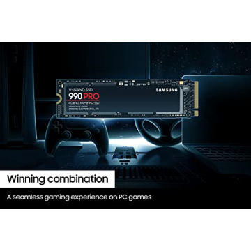 SAMSUNG 990 PRO SSD 1TB PCIe 4.0 M.2 Ultra-Fast Performance