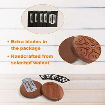 SIMOX UFO Bread Lame for Scoring Dough, Bread Scoring Knife for Homemade Bread, Must Have Bread Making Tool for Bread Makers, Lame Bread Tool with 5 Replaceable Blades