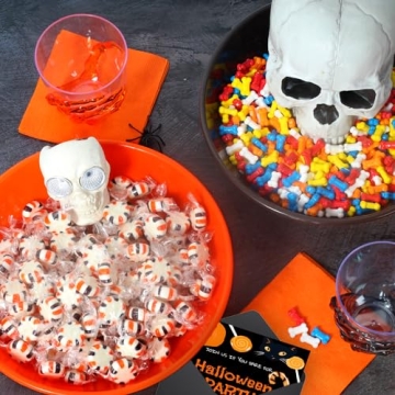 Candy Bones - 3 Pounds - Candy Bonz - Dog Bone Shaped Candy for Kids Birthdays, Themed Parties - Dog Bone Shape Candies - Bulk Unwrapped Candy