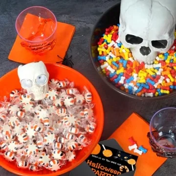 Candy Bones - 3 Pounds - Candy Bonz - Dog Bone Shaped Candy for Kids Birthdays, Themed Parties - Dog Bone Shape Candies - Bulk Unwrapped Candy