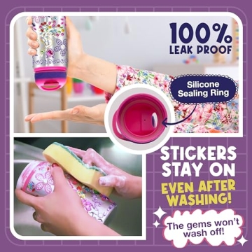 DIY Water Bottle Kits for Girls - Ages 5-8