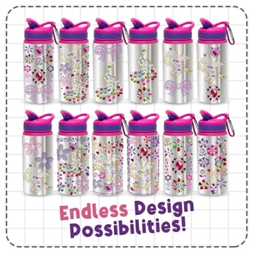 DIY Water Bottle Kits for Girls - Ages 5-8