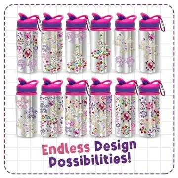 DIY Water Bottle Kits for Girls - Ages 5-8