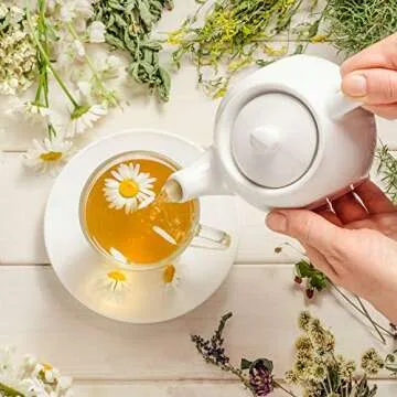 Herbal Tea Indoor Garden Seed Starter Kit for Moms and Women