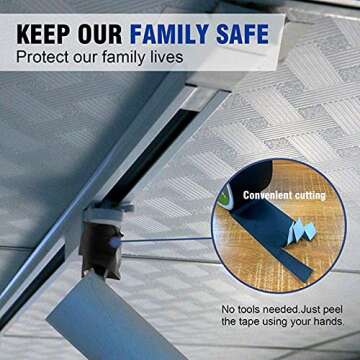 YYXLIFE Premium Grade Gaffers Tape, Heavy Duty Non-Reflective Matte No Residue Gaff Main Stage Tape,Electrical Tape,Duct Tape for Photographers,Waterproof Gaffer Tape,2 Inch X 10 Yards, Black