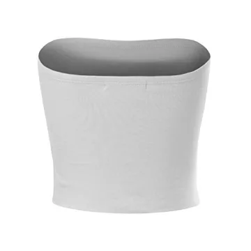 Bandeau Bra Tube Top - Soft Cotton & Stylish Comfort