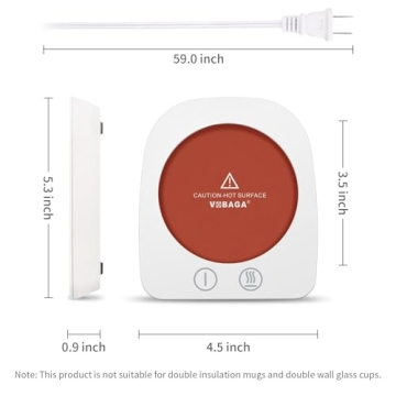 VOBAGA Coffee Warmer with Auto Shut Off | Perfect Beverage Comfort