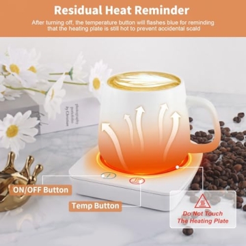 VOBAGA Coffee Warmer with Auto Shut Off | Perfect Beverage Comfort