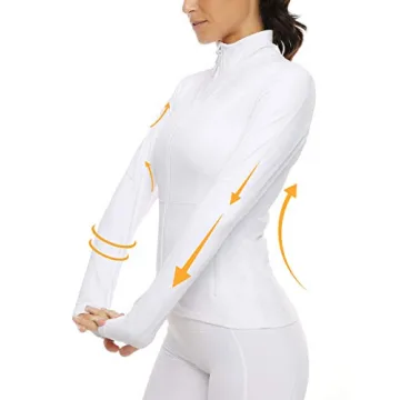 VUTRU Women's Athletic Zip Up Jacket for Workouts