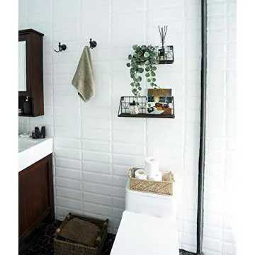 Mkono Floating Shelves Set of 2 for Rustic Home Decor