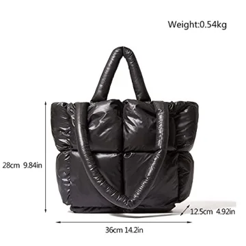 Trendy Quilted Tote Bag for Women - Luxury & Comfortable