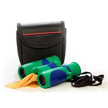 Kidwinz Compact 8x21 Binoculars for Kids - Durable & Safe