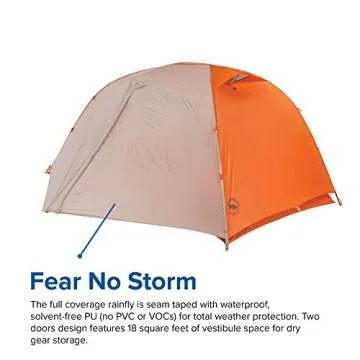 Big Agnes Copper Spur HV UL2 Tent for Two - Lightweight Backpacking