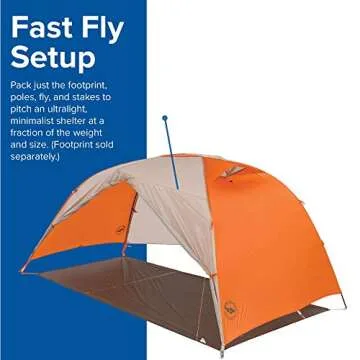 Big Agnes Copper Spur HV UL2 Tent for Two - Lightweight Backpacking