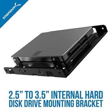 SABRENT 3.5 Inch to x2 SSD Internal Drive Mounting Kit
