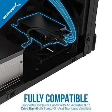 SABRENT 3.5 Inch to x2 SSD Internal Drive Mounting Kit