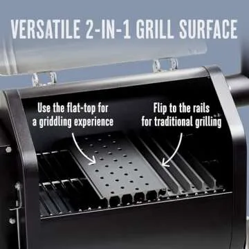 GrillGrate for Traeger Ironwood 650 and 885 | Traeger Grill Accessories | Sear Grates for Pellet Grill | Hard Anodized Aluminum |16.25” Interlocking Grill Grate Set