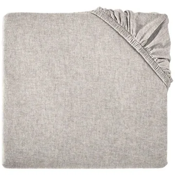 Oatmeal Fitted Baby Crib Sheet - Soft Cotton Jersey