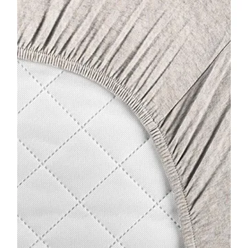 Oatmeal Fitted Baby Crib Sheet - Soft Cotton Jersey
