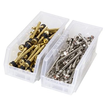 Akro-Mils Space-Saving Stackable Storage Bins 12-Pack