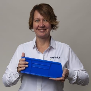 Akro-Mils Space-Saving Stackable Storage Bins 12-Pack