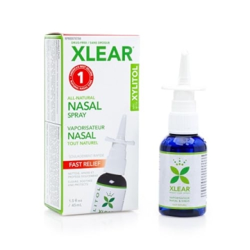Xlear Nasal Spray with Xylitol - Natural Sinus Relief & Moisturizing Solution
