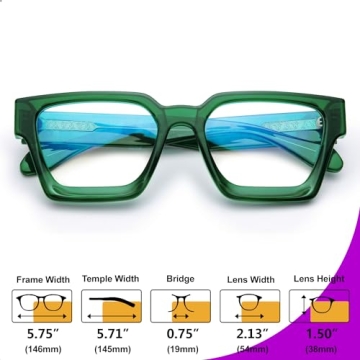 Stylish VISOONE Blue Light Blocking Glasses for All