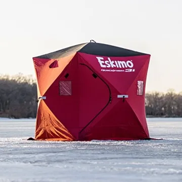 Eskimo 69445 Insulated Pop-Up Shelter for Ice Fishing