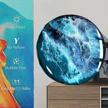 IModeur Epoxy Resin - Crystal Clear & Fast Curing Kit