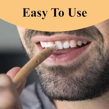 Sewak Al-Falah Miswak Natural Toothbrush Pack of 10