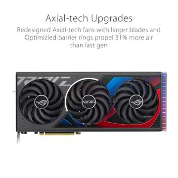 ASUS ROG Strix GeForce RTX™ 4070 Ti Super OC Edition Gaming Graphics Card (PCIe 4.0, 16GB GDDR6X, ...