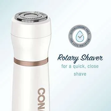 Conair All-In-One Electric Facial Hair Trimmer for Women