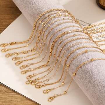 Trendy IFKM 35 PCS Bangles Bracelets Set for Women