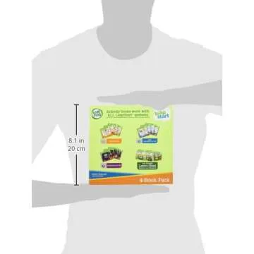 LeapFrog LeapStart 4-in-1 Preschool Activity Book Bundle