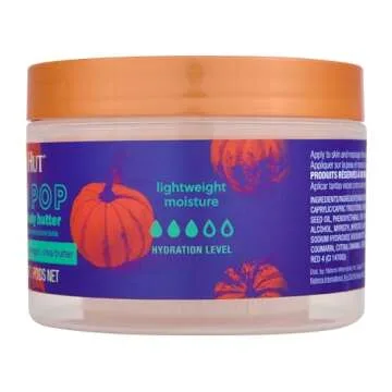 Tree Hut Pumpkin Pop Whipped Shea Body Butter | Long-lasting Hydration Leaves Skin Feeling Soft & Moisturized | Limited Edition Fall | Nourishing Essential Body Care | 8.4 fl oz.