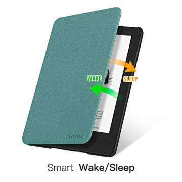 Ayotu Kindle Case - Mint Green with Auto Wake/Sleep